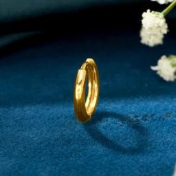 P.N.Gadgil Jewellers 22KT (916) BSI Gold Bali Earring for Men-image-6