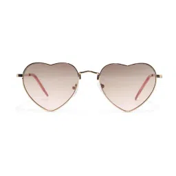 ALDO Brown Heart Shape Sunglasses for Women-picture-16
