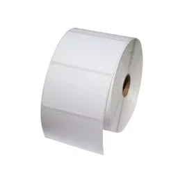 DTM Barcode Chromo Label Sticker Self Adhesive Paper Rectangular 75x50 mm White for Labeling, CRWB75X50-32
