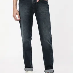 Passion Men Mid Rise Light Fade Stretchable Cotton Jeans-image-65