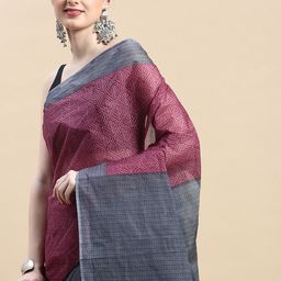 SHANVIKA Pure Cotton Block Print Saree-picture-9