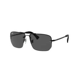 Ray-Ban Grey Irregular Unisex Sunglasses-image-37