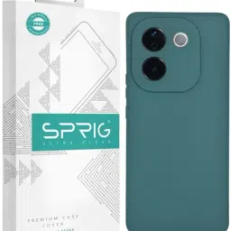 Sprig Back Cover for VIVO T3 PRO (Green)-image-97