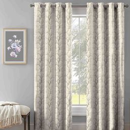 Aura Cream-Coloured & Gold-Toned 2 Pieces Floral Printed Door Curtain-image-50
