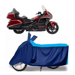 Auto Pearl Two Wheeler Cover for Honda Gold Wing GL1800 - Cyan, Blue-image-96