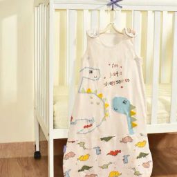 MiArcus Cream Cotton 420 GSM Sleeping Bag For Kids-image-73