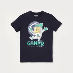 Fame Forever by Lifestyle Boys Navy T-Shirt-image-87