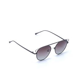 ENRICO Unisex Black Lens & Purple Oval Sunglasses EN P 1102 C3-43