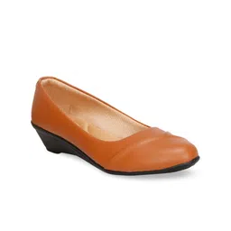 Denill Tan Wedge Pumps-19