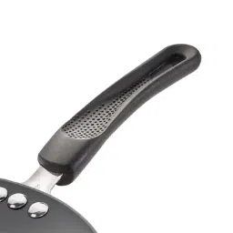 judge by prestige JUDGE Black Aluminium 25 cm Non-Stick Tawa - Set of 1 image 3