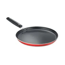 judge by prestige JUDGE Black & Red Aluminium 25 cm Non-Stick Tawa - Set of 1 image 3