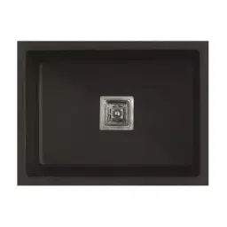 Rigwell Lifetime 18x16x8 inch Matt Finish Quartz Single Bowl Kitchen Sink, RL1816QRTZ-image-81