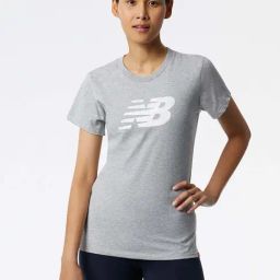 New Balance Grey Cotton Printed Sports T-Shirt-image-31