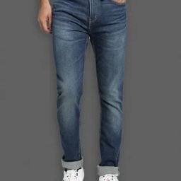 Red Tape Vintage Blue Skinny Fit Jeans-image-55