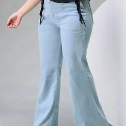 Miss Chase A+ Blue Flare Fit Jeans-image-93