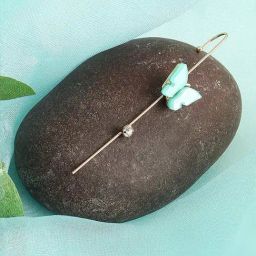 Sohi Gold Plated Party Designer Stone Ear Cuff Earrings-5