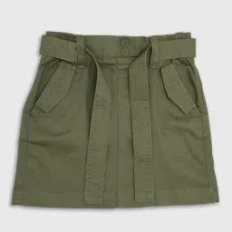 TOMMY HILFIGER Girls Olive Skirt-picture-13