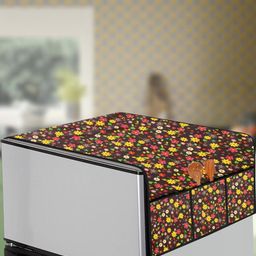 The Furnishing Tree Multi Plastic Refrigerator Cover-image-45