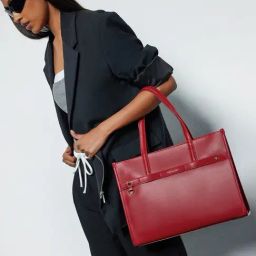 Miraggio Marcy Red Large Tote Bag-image-60