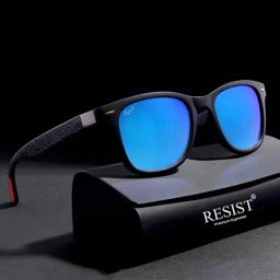 Resist Eyewear Aqua Blue Wayfarer UV Protection Unisex Sunglasses-26