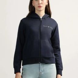 Gant Blue Cotton Sweatshirt-picture-0