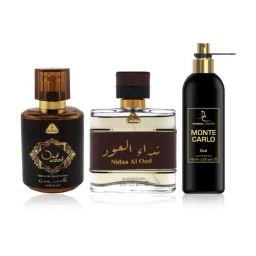 Dorall Collection Orientals Oud Wood EDT, Nidaa AI Oud EDT & Monte Carlo Oud EDT - Pack of 3-image-60