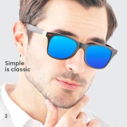 Resist Eyewear Aqua Blue Wayfarer UV Protection Unisex Sunglasses-image-84