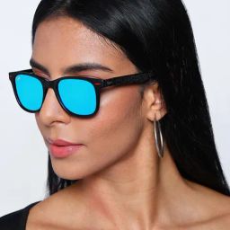 Resist Eyewear Aqua Blue Wayfarer UV Protection Unisex Sunglasses-picture-18