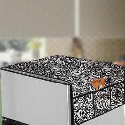 The Furnishing Tree Black Plastic Refrigerator Cover-picture-26