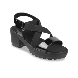 WALKWAY by Metro Platform Heels With Backstrap-53