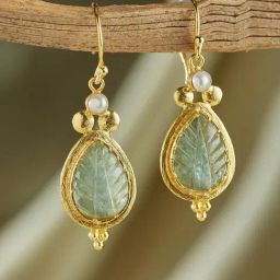 Fabindia 92.5 Silver Danglers Earrings for Women-14