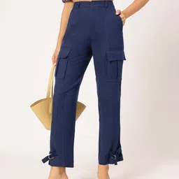 DressBerry Women Future Forward Cargo-Style Trousers-image-56