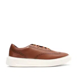 Byford by Pantaloons Men's Tan Brogue Shoes-picture-16