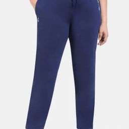 Zelocity by Zivame Blue Quick Dry Track Pants-image-97