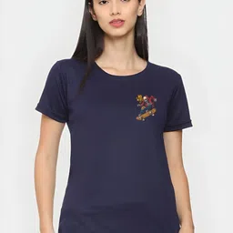 SZN Women Printed Pockets T-shirt-image-60