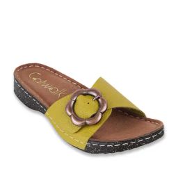 Catwalk Women's Yellow Casual Sandals-image-8