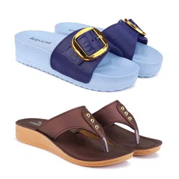BERSACHE Women Open Toe Flats & Sliders-27