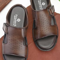 PRODOCK Men Brown Sandals-image-2