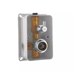PLATO ROMAN Series High Flow Diverter Concealed Body Wall Mount Silver, R-301-picture-38