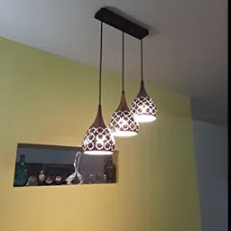 GAUVIK Copper-Toned Aluminium Contemporary Ceiling Lamp-43