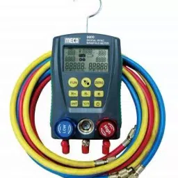 MECO 9900T Digital HVAC Manifold Meter with Temperature Clamps-29