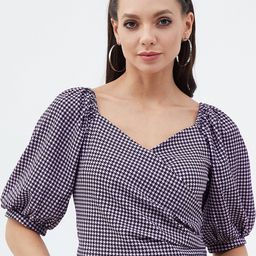 Harpa Abstract Printed Crop Top-16