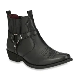 Delize Men's Black Chelsea Boots-image-29