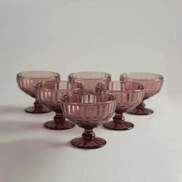 Home4U  Glass Ice Cream Bowl (0.25 L) - Set of 6-image-10