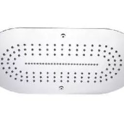 PLATO Lievore 300x550 mm ABS Silver Wall Mount Rain Shower 7732-image-7