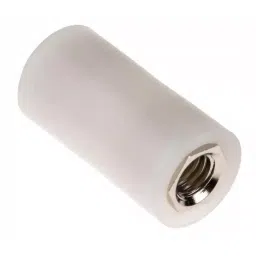 RS PRO Nylon Round Standoff, Female/Female, 25mm, M6 x M6 Model No 6539481-23