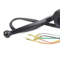 Uno Minda Handle Bar Switch Lever Assembly (Left Hand Side) with Kick Start - 5 Bullet Terminal for TVS AX-100/R-100/MAX-100/MAX-100R (SW-0655A) image 3