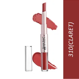 Seven Seas 2-In-1 Lip Duo Matte Lipstick with Liquid Lipstick 7g - Claret 310-8