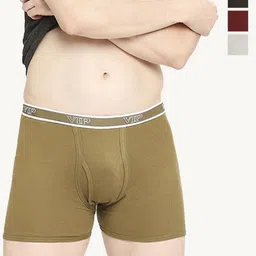 VIP Pack Of 4 Assorted Breathability Trunks VP-MI-TR-COLOR-10P-PO4-100-6