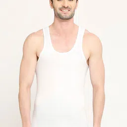 VIP Pack Of 5 Pure Cotton Innerwear Vests-20